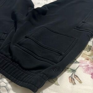 Regular wear sweatpants.